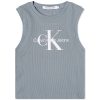 Calvin Klein Monologo Rib Tank Top