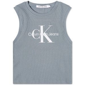 Calvin Klein Monologo Rib Tank Top