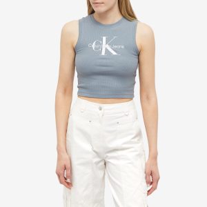 Calvin Klein Monologo Rib Tank Top