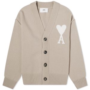 AMI Paris Off White Big ADC Cardigan