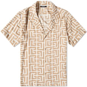 Balmain Monogram Vacation Shirt