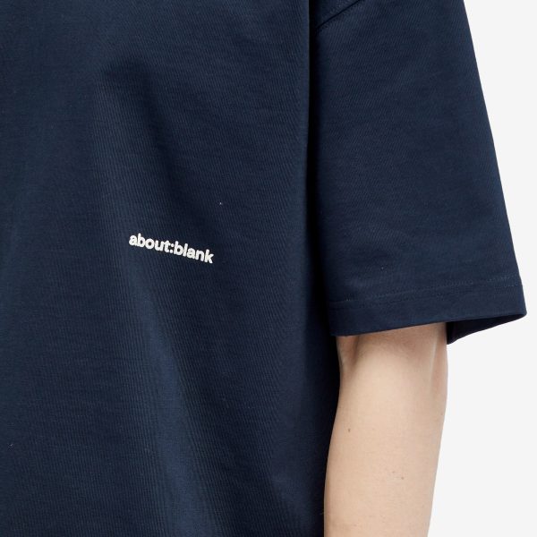 about:blank Box Logo T-Shirt - END. Exclusive