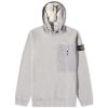 Stone Island Button Detail Hoody