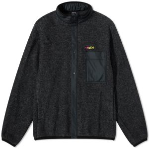 A.P.C. Ewan Snap Fleece Jacket