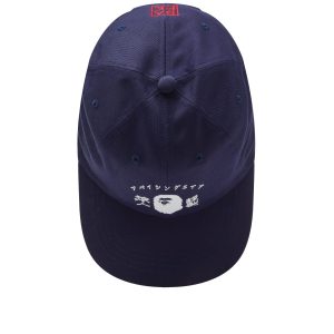 A Bathing Ape Japanese Motif Panel Cap