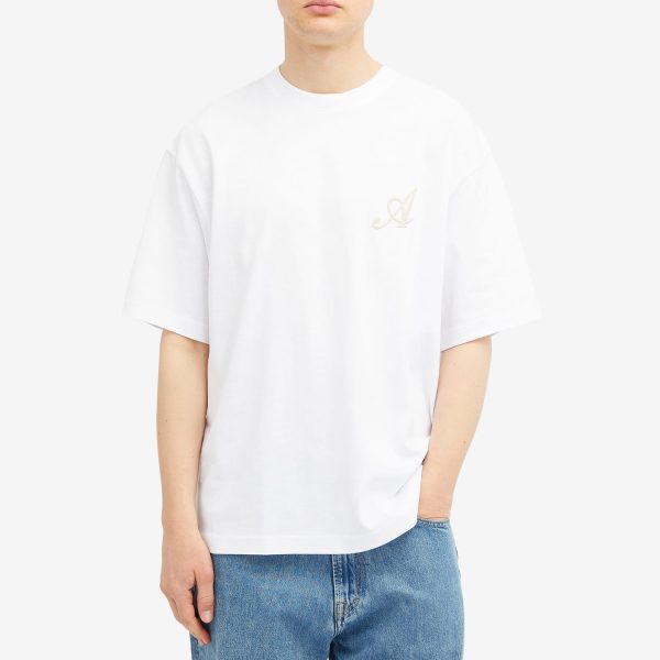 Axel Arigato Capital Logo Embroidered T-Shirt