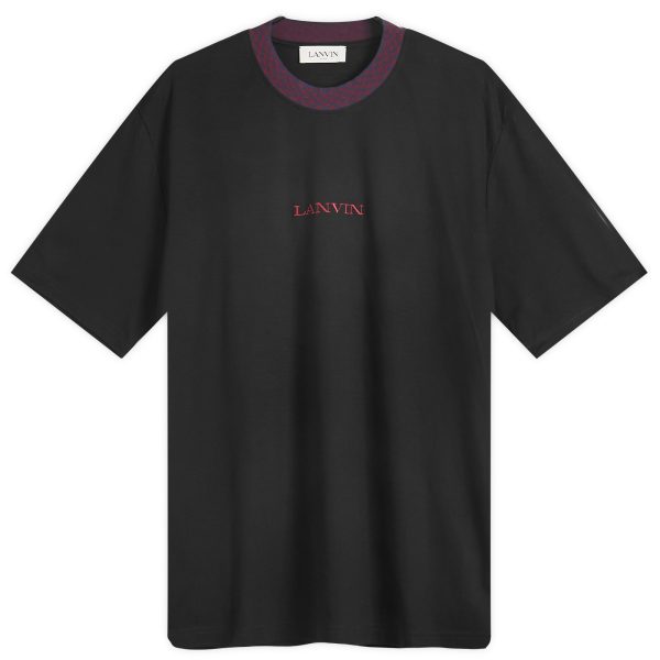 Lanvin Curb Mohair Logo T-Shirt