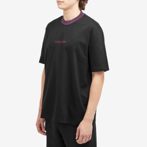 Lanvin Curb Mohair Logo T-Shirt