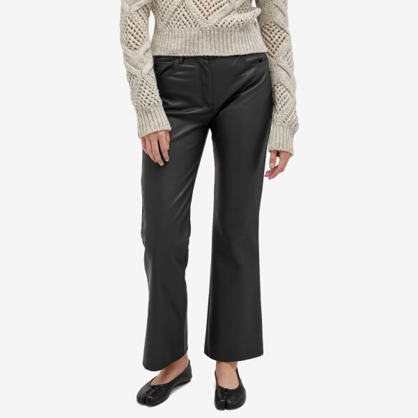 Weekend by Max Mara Leather Trousers