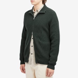 Wax London Wester Rib Zip Cardigan