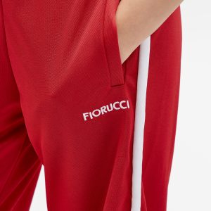 Fiorucci Red Puffy Piping Track Trousers