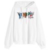 Fiorucci Toon Print Hoodie