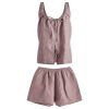 Deiji Studios Open Linen Short Set