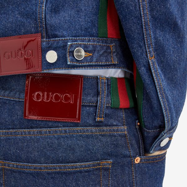 Gucci Tapered Tape Jeans