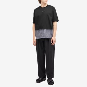 Lanvin Mohair Patch Logo T-Shirt