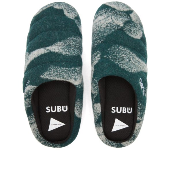 and wander x SUBU Wool Sandal