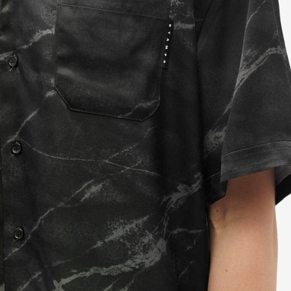 STAMPD Marble Camp Collar Vacation Shirt