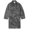 Dries Van Noten Rankle Pattern Wool Coat