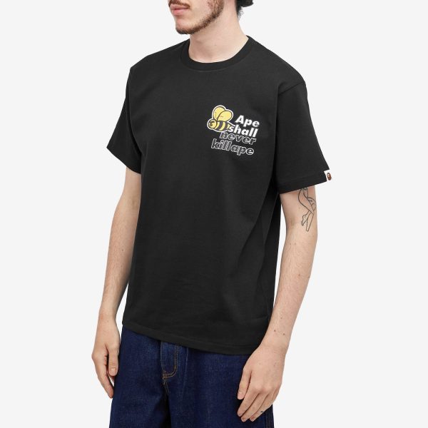 A Bathing Ape ASHKA Bee Logo T-Shirt