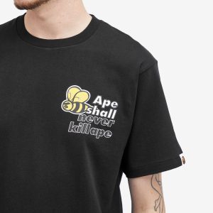 A Bathing Ape ASHKA Bee Logo T-Shirt