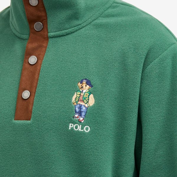 Polo Ralph Lauren Varsity Bear Quarter Snap Fleece