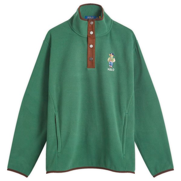 Polo Ralph Lauren Varsity Bear Quarter Snap Fleece