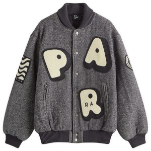 By Parra Rounded Par Varsity Jacket