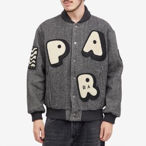 By Parra Rounded Par Varsity Jacket