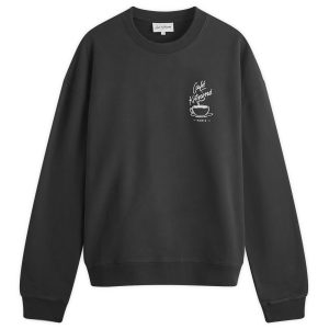 Maison Kitsune Café Kitsuné Coffee Cup Relaxed Sweatshirt