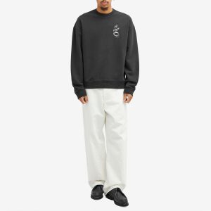 Maison Kitsune Café Kitsuné Coffee Cup Relaxed Sweatshirt