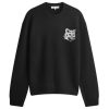 Maison Kitsune Fox Head Intarsia Comfort Crew Neck Jumper