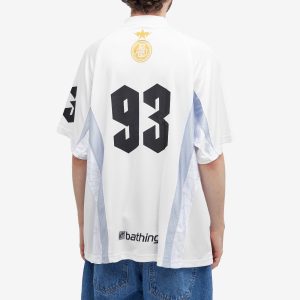 A Bathing Ape Logo Relaxed Soccer Jersey