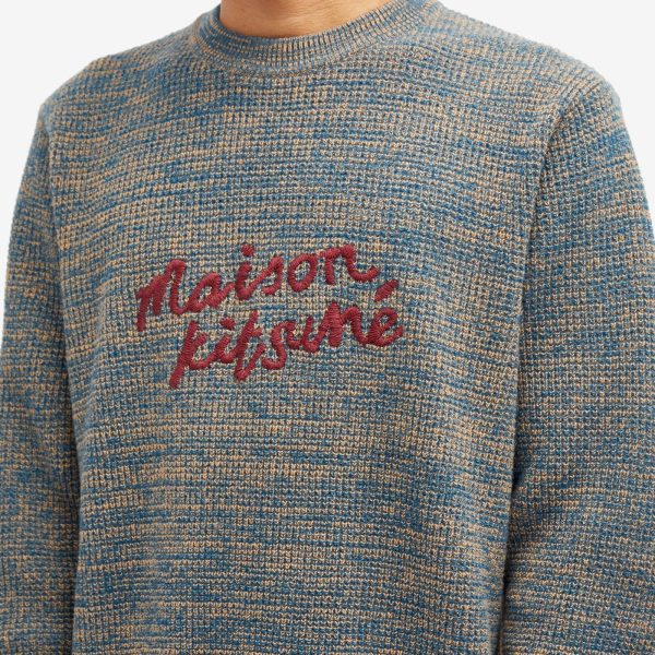 Maison Kitsune Maison Kitsune Handwriting Comfort Jumper