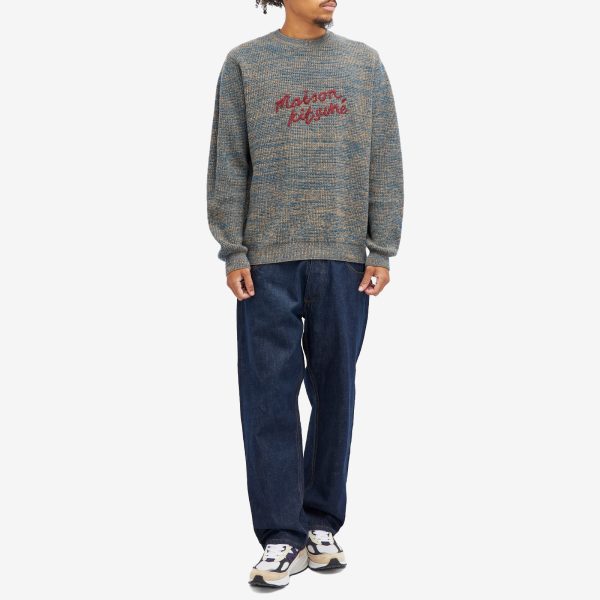 Maison Kitsune Maison Kitsune Handwriting Comfort Jumper