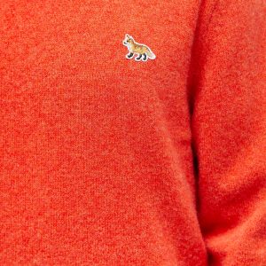 Maison Kitsune Baby Fox Patch Crew Knit