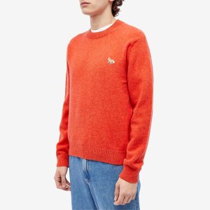 Maison Kitsune Baby Fox Patch Crew Knit