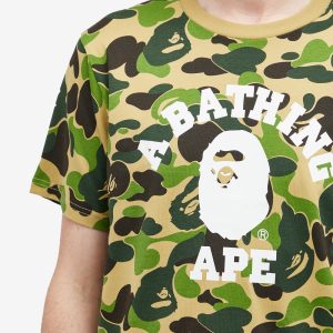 A Bathing Ape All Over ABC Camo College T-Shirt