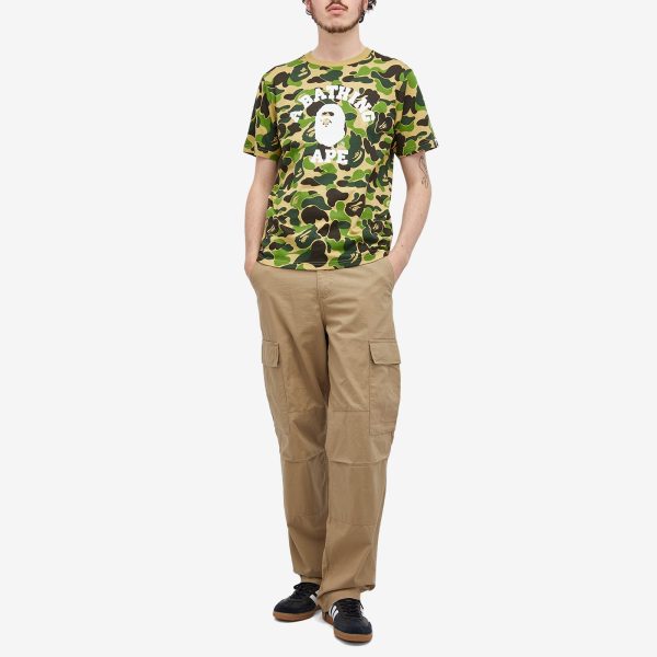 A Bathing Ape All Over ABC Camo College T-Shirt