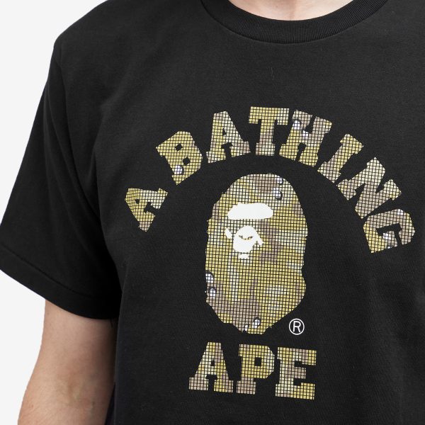 A Bathing Ape Bitmap College T-Shirt