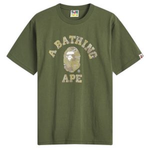 A Bathing Ape Bitmap College T-Shirt