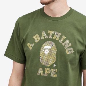 A Bathing Ape Bitmap College T-Shirt