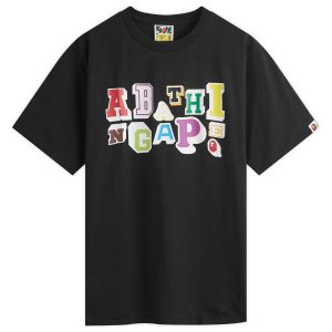 A Bathing Ape Varsity Font T-Shirt