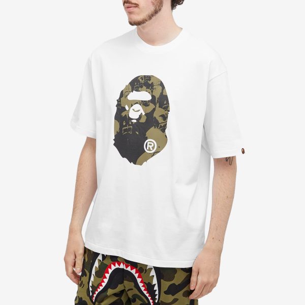 A Bathing Ape Shark College Logo T-Shirt