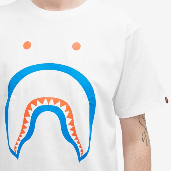 A Bathing Ape Colours Shark PONR T-Shirt