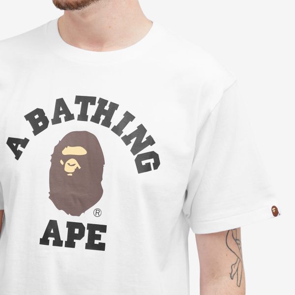 A Bathing Ape Classic College T-Shirt