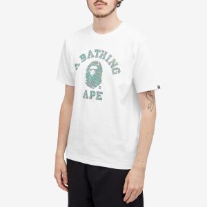 A Bathing Ape Bitmap College T-Shirt