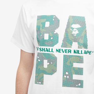 A Bathing Ape Bitmap Logo T-Shirt