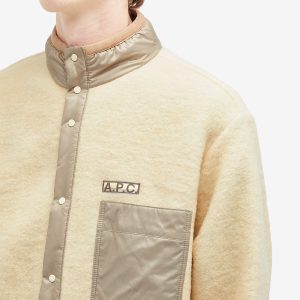 A.P.C. Ewan Wool Fleece Jacket