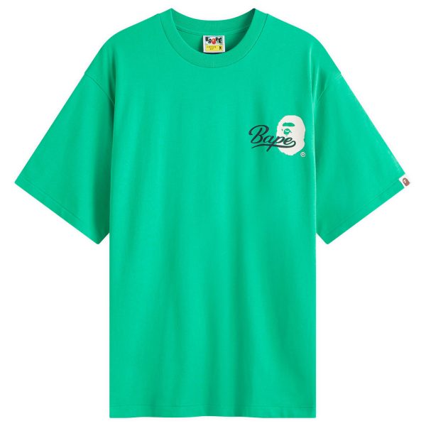 A Bathing Ape Cursive College Logo T-Shirt