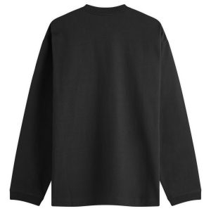 and wander Heavy Cotton Long Sleeve Pocket T-Shirt